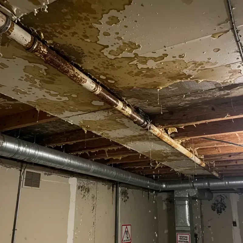 Ceiling Water Damage Repair in Carnegie, OK