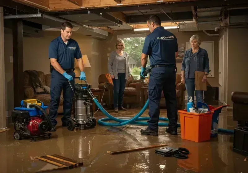 Basement Water Extraction and Removal Techniques process in Carnegie, OK