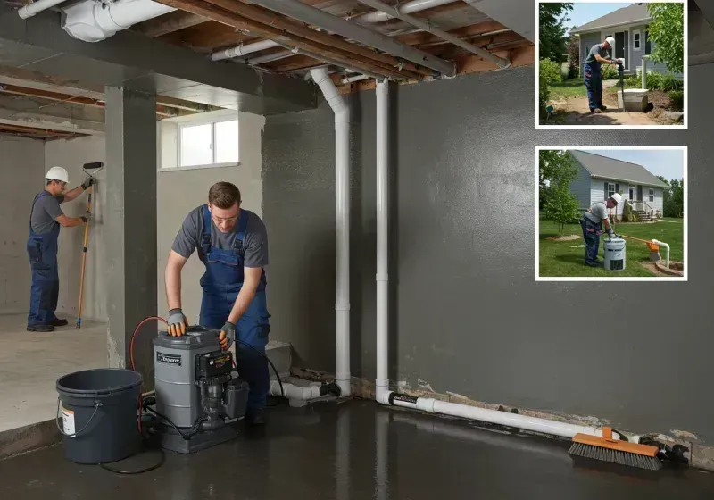 Basement Waterproofing and Flood Prevention process in Carnegie, OK